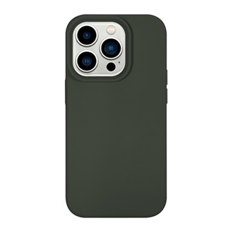 iPhone 14 Pro TACTICAL MAGFORCE VELVET SMOOTHIE szilikon telefonvédő ütésállóság, MagSafe, SÖTÉTSZÜRKE