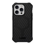 iPhone 14 Pro UAG ESSENTIAL szilikon telefonvédő erős ütésállóság, MagSafe, FEKETE