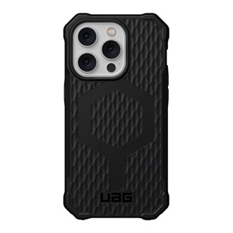 iPhone 14 Pro UAG ESSENTIAL szilikon telefonvédő erős ütésállóság, MagSafe, FEKETE