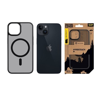 iPhone 14 TACTICAL MAGFORCE HYPERSTEALTH szilikon telefonvédő ütésállóság, MagSafe, FEKETE