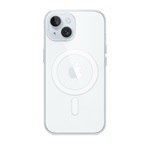 iPhone 15 APPLE szilikon telefonvédő MagSafe ÁTLÁTSZÓ