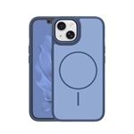 iPhone 15 GIGAPACK Szilikon telefonvédő műanyag hátlap, MagSafe, SÖTÉTKÉK