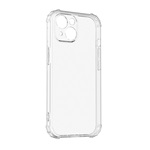 iPhone 15 Gigapack szilikon telefonvédő ütésállóság, légpárnás sarok, ÁTLÁTSZÓ