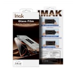 iPhone 15 IMAK H képernyővédő üveg 3D, 9H + segédkeret, ÁTLÁTSZÓ