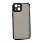 iPhone 15 Plus Gigapack Szilikon telefonvédő ütésállóság, kameravédő, FEKETE