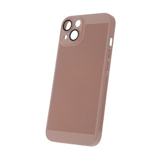 iPhone 15 Plus Gigapack műanyag telefonvédő légáteresztő, kameravédő, RÓZSASZÍN