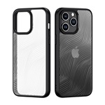 iPhone 15 Pro DUX DUCIS AIMO szilikon telefonvédő ütésállóság, hullám, FEKETE
