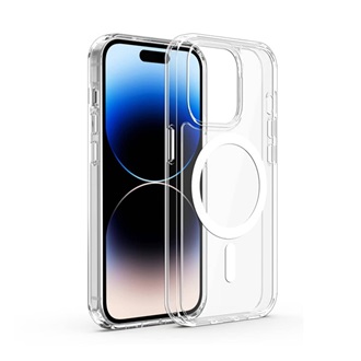 iPhone 15 Pro Gigapack szilikon telefonvédő ütésállóság, MagSafe, ÁTLÁTSZÓ