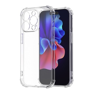 iPhone 15 Pro Gigapack szilikon telefonvédő ütésállóság, légpárnás sarok, ÁTLÁTSZÓ