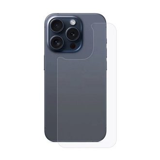 iPhone 15 Pro Max Gigapack Hátlapvédő üveg 2.5D, 9H, ÁTLÁTSZÓ