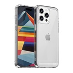 iPhone 15 Pro Max Gigapack Szilikon telefonvédő ütésállóság, átlátszó hátlap, ÁTLÁTSZÓ