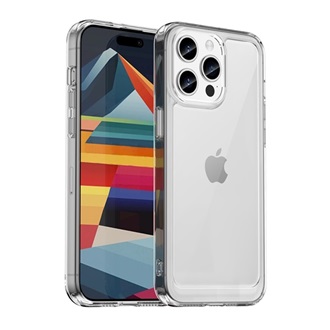 iPhone 15 Pro Max Gigapack Szilikon telefonvédő ütésállóság, átlátszó hátlap, ÁTLÁTSZÓ