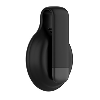 iPhone 15 Pro Max Gigapack Szilikon tok övre csiptethető FEKETE Apple AirTag