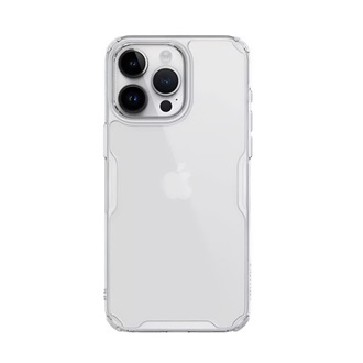 iPhone 15 Pro Max NILLKIN NATURE PRO szilikon telefonvédő ütésállóság, légpárnás sarok, ÁTLÁTSZÓ