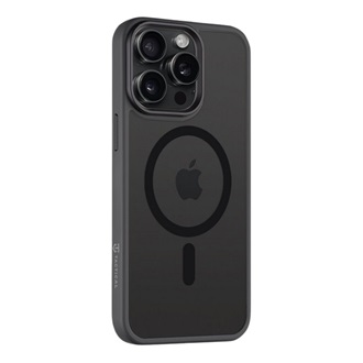 iPhone 15 Pro Max TACTICAL MAGFORCE HYPERSTEALTH szilikon telefonvédő ütésállóság, MagSafe, FEKETE