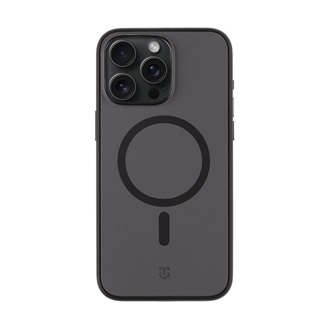 iPhone 15 Pro Max TACTICAL MAGFORCE SMOOTHISFAST szilikon telefonvédő ütésállóság, MagSafe, FEKETE