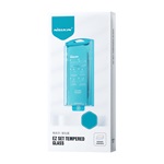 iPhone 15 Pro NILLKIN EZ SET képernyővédő üveg 2db 2.5D, 9H + segédkeret, FEKETE