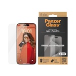 iPhone 15 Pro PANZERGLASS CLASSIC FIT képernyővédő üveg extra karcálló, ütésállóság, ÁTLÁTSZÓ