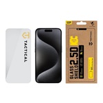 iPhone 15 Pro TACTICAL GLASS SHIELD 2.5D képernyővédő üveg 2.5D, 9H, ÁTLÁTSZÓ