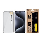 iPhone 15 Pro TACTICAL GLASS SHIELD PRIVACY STEALTH 5D képernyővédő üveg 5D, betekintés védelem, FEKETE