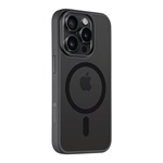 iPhone 15 Pro TACTICAL MAGFORCE HYPERSTEALTH szilikon telefonvédő ütésállóság, MagSafe, FEKETE