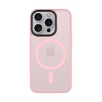 iPhone 15 Pro TACTICAL MAGFORCE HYPERSTEALTH szilikon telefonvédő ütésállóság, MagSafe, RÓZSASZÍN