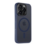 iPhone 15 Pro TACTICAL MAGFORCE HYPERSTEALTH szilikon telefonvédő ütésállóság, MagSafe, SÖTÉTKÉK