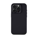 iPhone 15 Pro TACTICAL MAGFORCE VELVET SMOOTHIE szilikon telefonvédő ütésállóság, MagSafe, FEKETE