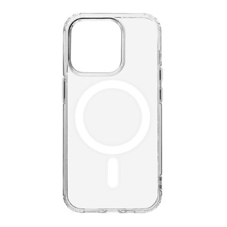 iPhone 15 Pro TACTICAL MAGFORCE szilikon telefonvédő ütésállóság, MagSafe, ÁTLÁTSZÓ