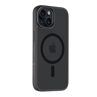 iPhone 15 TACTICAL MAGFORCE HYPERSTEALTH szilikon telefonvédő ütésállóság, MagSafe, FEKETE