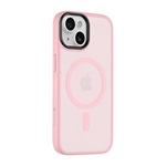 iPhone 15 TACTICAL MAGFORCE HYPERSTEALTH szilikon telefonvédő ütésállóság, MagSafe, RÓZSASZÍN