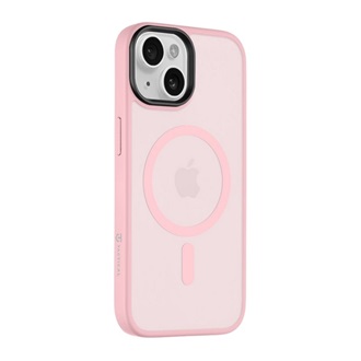 iPhone 15 TACTICAL MAGFORCE HYPERSTEALTH szilikon telefonvédő ütésállóság, MagSafe, RÓZSASZÍN