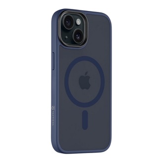 iPhone 15 TACTICAL MAGFORCE HYPERSTEALTH szilikon telefonvédő ütésállóság, MagSafe, SÖTÉTKÉK