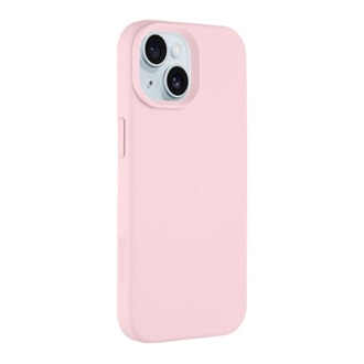 iPhone 15 TACTICAL MAGFORCE VELVET SMOOTHIE szilikon telefonvédő ütésállóság, MagSafe, RÓZSASZÍN