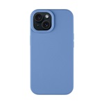 iPhone 15 TACTICAL MAGFORCE VELVET SMOOTHIE szilikon telefonvédő ütésállóság, MagSafe, SÖTÉTKÉK