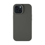 iPhone 15 TACTICAL MAGFORCE VELVET SMOOTHIE szilikon telefonvédő ütésállóság, MagSafe, SÖTÉTSZÜRKE