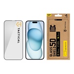 iPhone 16 / 15 TACTICAL GLASS SHIELD 5D képernyővédő üveg 5D, 9H, FEKETE