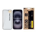 iPhone 16 / 15 TACTICAL GLASS SHIELD PRIVACY STEALTH 5D képernyővédő üveg 5D, betekintés védelem, FEKETE