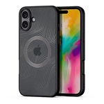 iPhone 16 5G DUX DUCIS AIMO szilikon telefonvédő ütésállóság, hullám, FEKETE