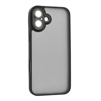 iPhone 16 5G Gigapack Szilikon telefonvédő ütésállóság, kameravédő, FEKETE