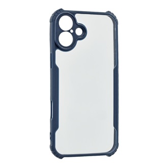 iPhone 16 5G Gigapack Szilikon telefonvédő ütésállóság, kameravédő, SÖTÉTKÉK