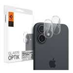 iPhone 16 5G SPIGEN OPTIK kameravédő üveg 2db 9H ÁTLÁTSZÓ