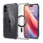 iPhone 16 5G SPIGEN ULTRA HYBRID MAG műanyag telefonvédő ütésállóság, MagSafe, ÁTLÁTSZÓ
