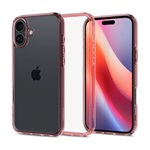 iPhone 16 5G SPIGEN ULTRA HYBRID műanyag telefonvédő ütésállóság, fényes keret, RÓZSASZÍN