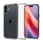 iPhone 16 5G SPIGEN ULTRA HYBRID műanyag telefonvédő ütésállóság, légpárnás keret, ÁTLÁTSZÓ