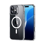 iPhone 16 ESR CH HALOLOCK szilikon telefonvédő ütésállóság, MagSafe, ÁTLÁTSZÓ