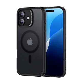 iPhone 16 ESR CLASSIC HYBRID szilikon telefonvédő ütésállóság, MagSafe, FEKETE
