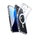 iPhone 16 ESR ZERO HALOLOCK szilikon telefonvédő ütésállóság, MagSafe, ÁTLÁTSZÓ