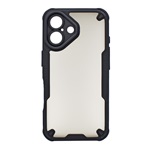 iPhone 16 GIGAPACK Defender szilikon telefonvédő ütésállóság, kameravédő, FEKETE