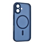 iPhone 16 GIGAPACK Szilikon telefonvédő ütésállóság, MagSafe, SÖTÉTKÉK